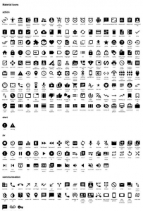 ͼGoogle Material Icons for axure